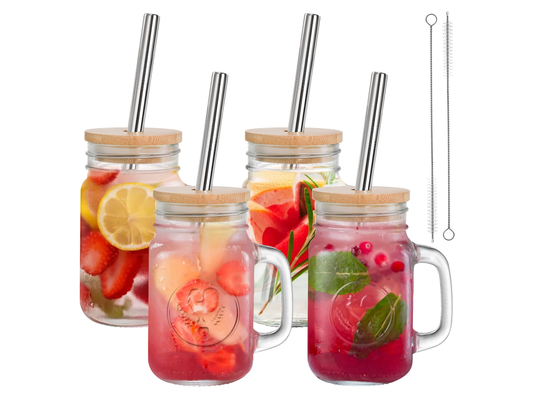 Mason Jar Smoothie Cup