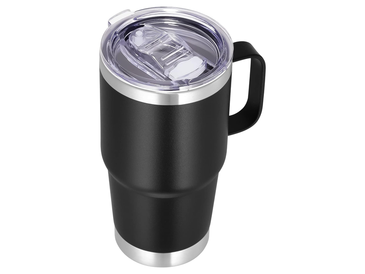 Stainless Travel Mug with Handle