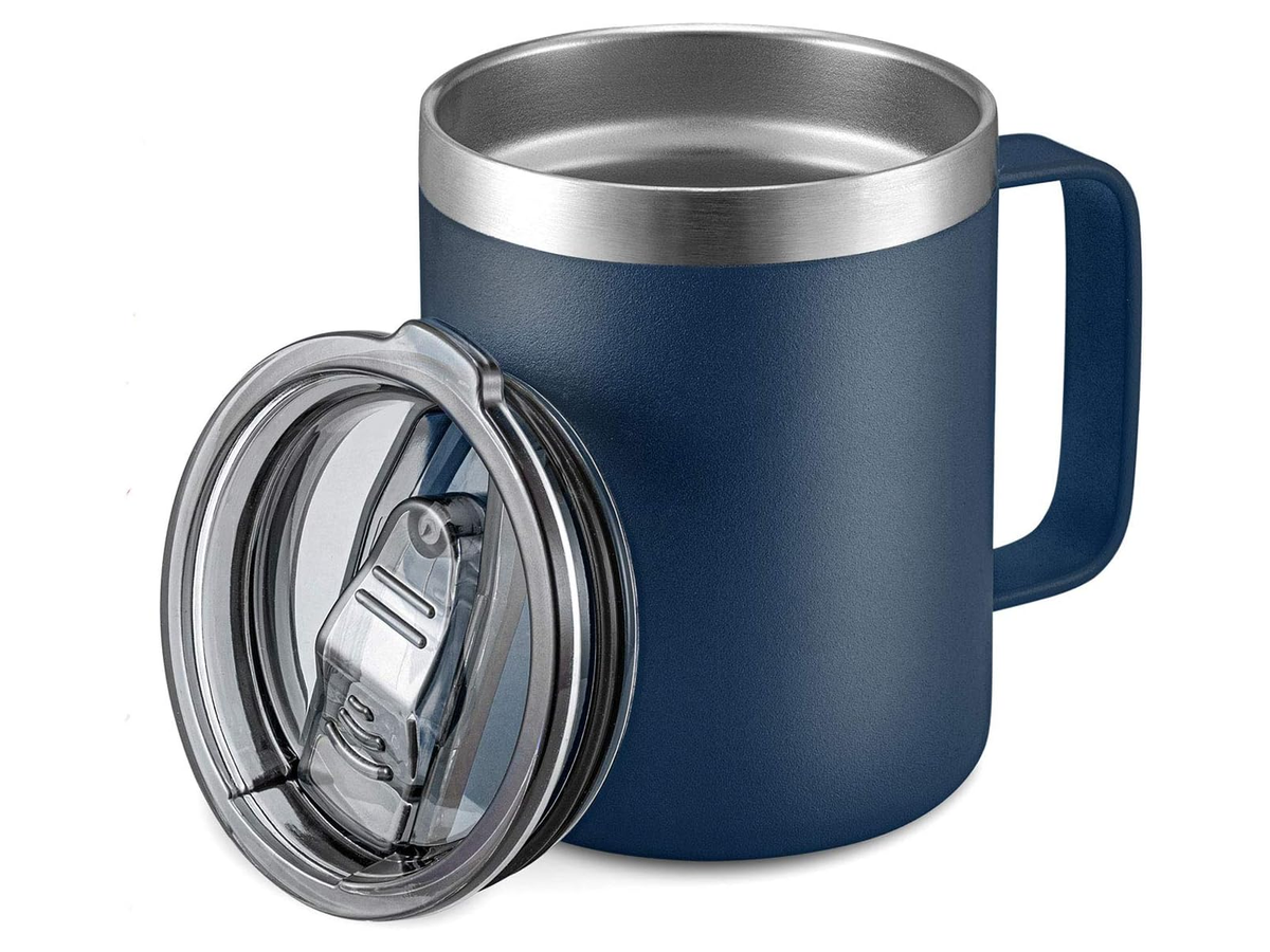 Stainless Travel Mug with Handle