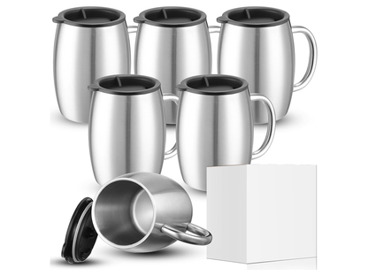 Stainless Travel Mug with Handle