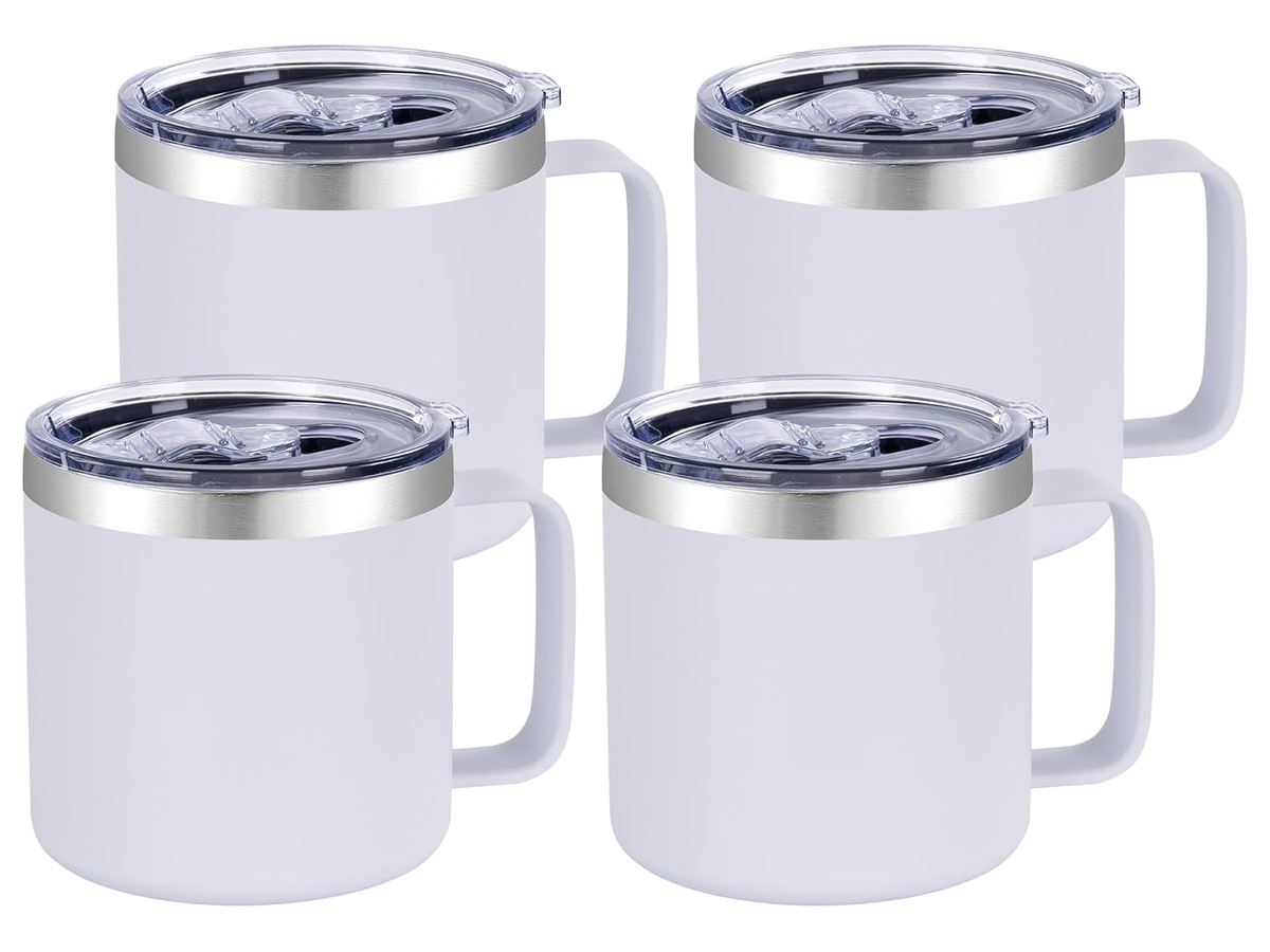 Stainless Travel Mug with Handle