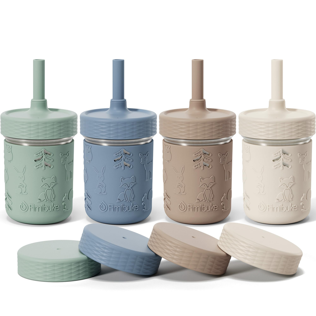 Foldable Kid Sippy Cup - Terracotta
