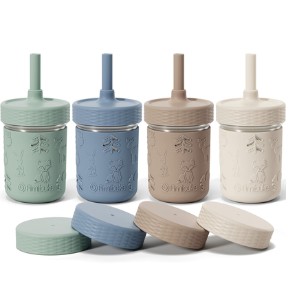Foldable Kid Sippy Cup - Terracotta