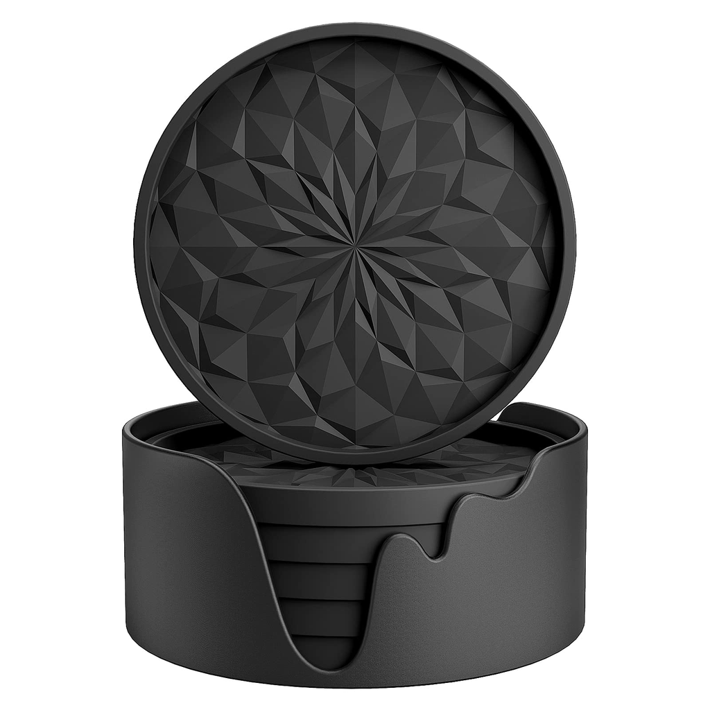 Simple Drink Coaster - Black