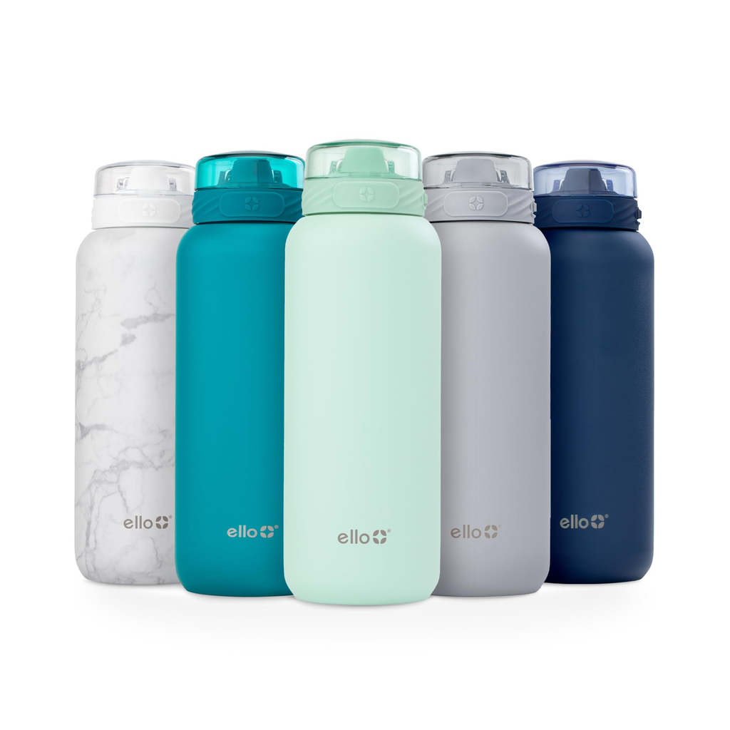 Colorful Water Bottle - 4 Pack