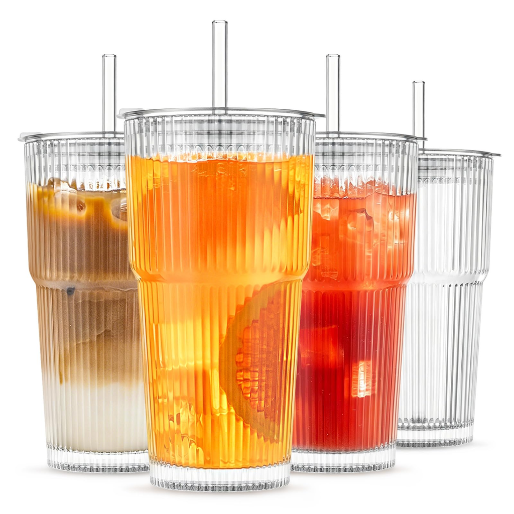 Slim Glass Tumbler - Green