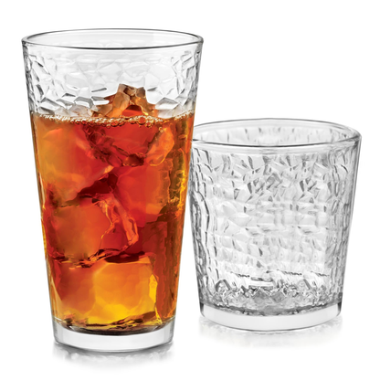 Portable Drinking Glass Set - Gray